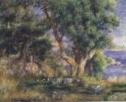 Pierre Renoir Landscape on the Coast near Menton oil